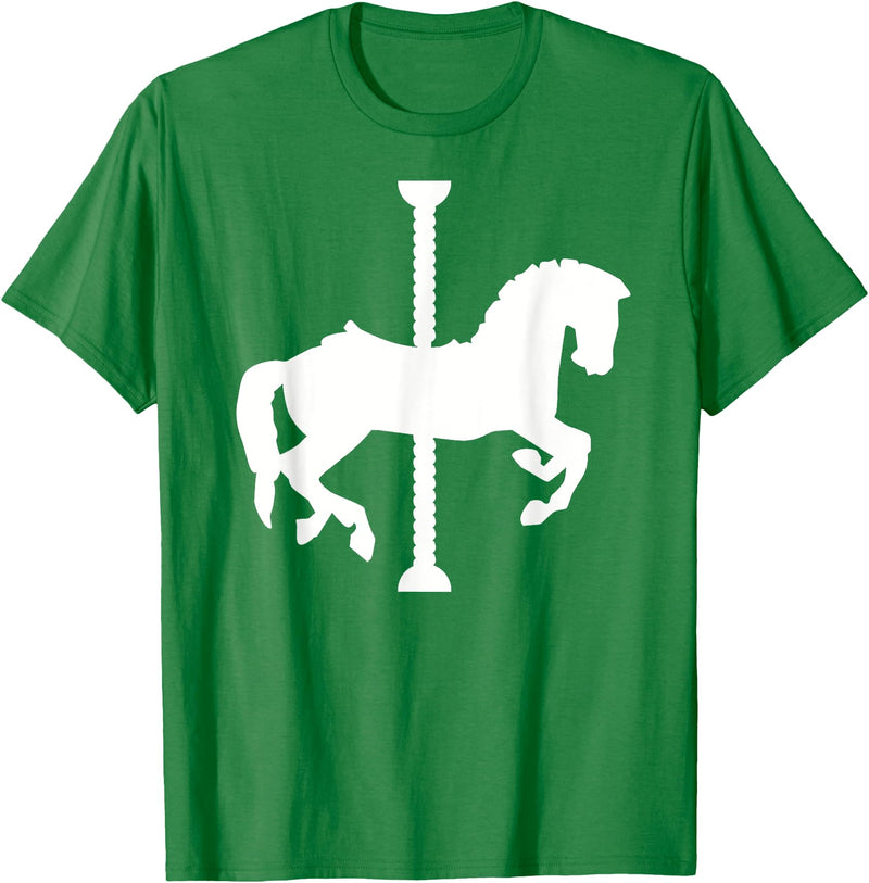 Carousel horse T-Shirt - Kelly Green