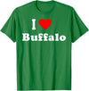 I Love Buffalo City NY Hometown Matching Classic T-Shirt - Kelly Green