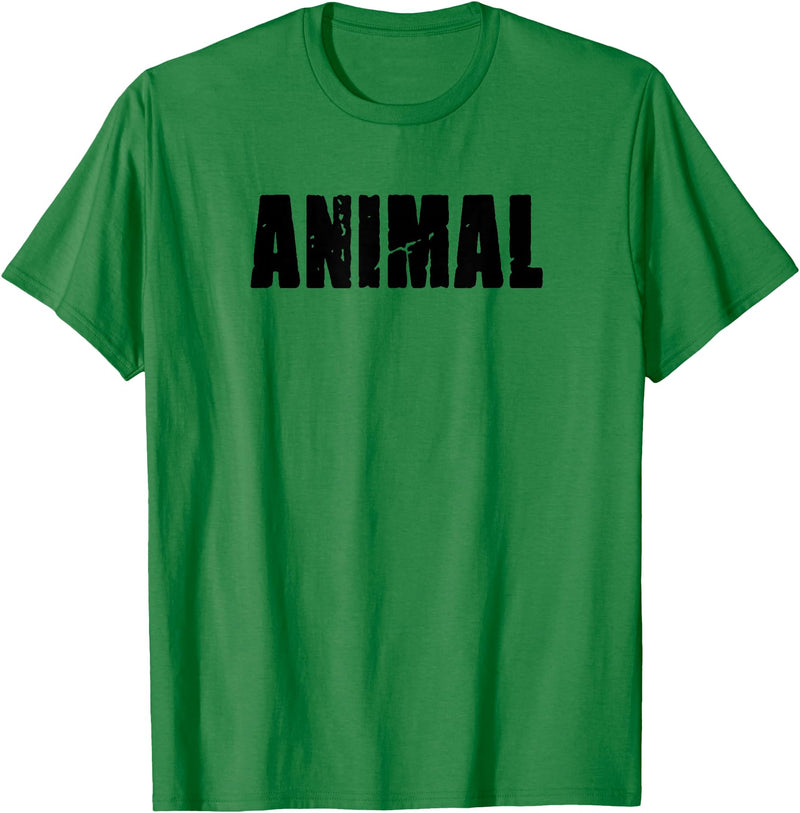 Animal Gym Rabbit Workout Bodybuilding Fitness T-Shirt in Kelly Green