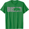 Bison Buffalo Apparel Bison Lover Buffalo Clothing - Buffalo Bison T-Shirt - Kelly Green