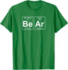 Gay Bear Pride T-Shirts Bear Periodic Table - Gay Bear Pride T-Shirt T-Shirt - Kelly Green