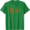 Cool Funny One Word Phrase Tshirts Shirts That Say Boo T-Shirt - Kelly Green
