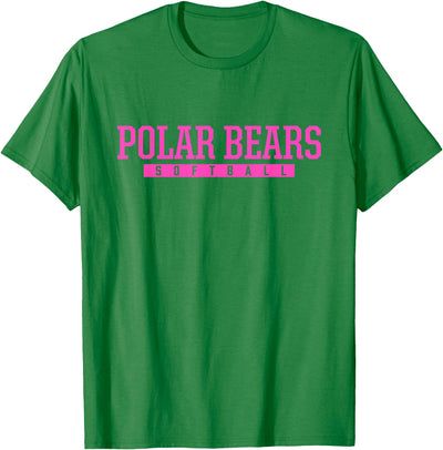 North Polar Bears Official High School Gear North Polar Bears Softball HS T-Shirt