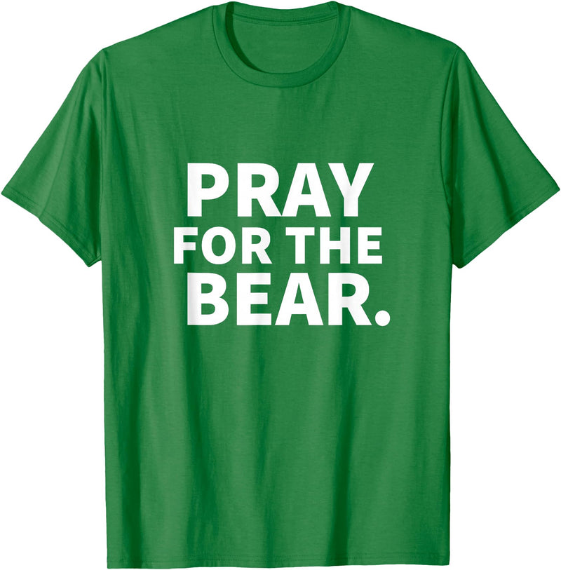 Pray For The Bear Zag Pray For The Bear T-Shirt - Kelly Green