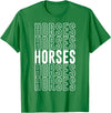 Horses Apparel Horses T-Shirt - Kelly Green
