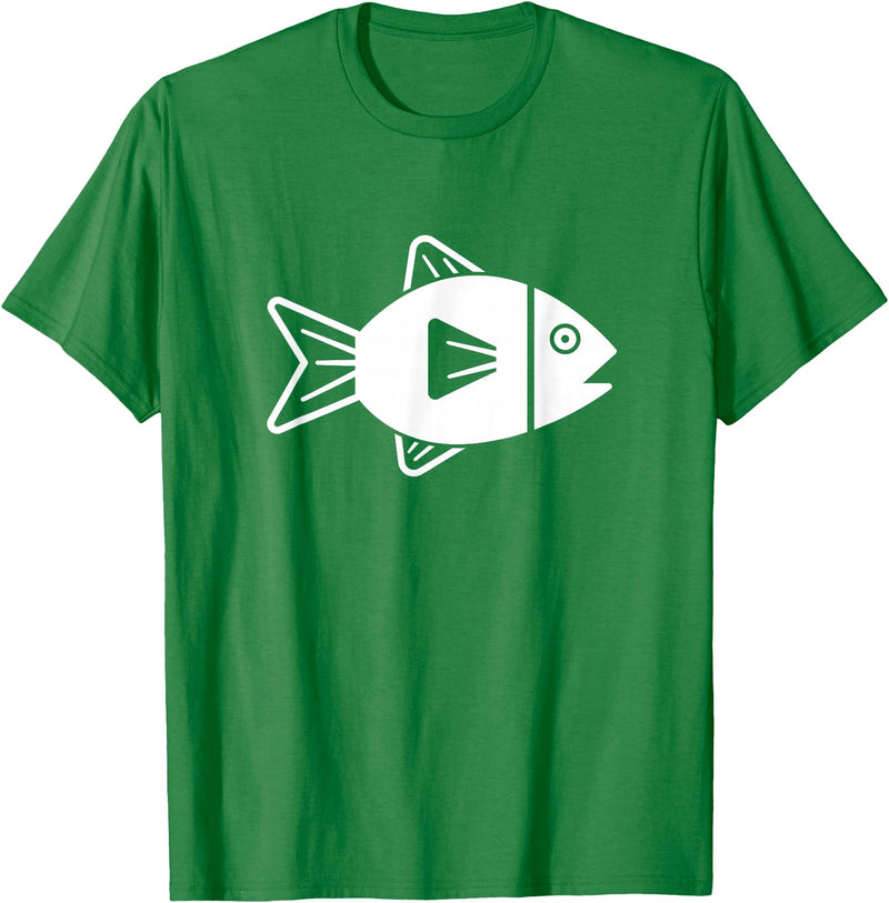 Fish gifts Fish icon T-Shirt - Kelly Green