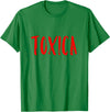 The Spanish Cow Toxica Funny Spanish Toxic Mexican T-Shirt - Kelly Green