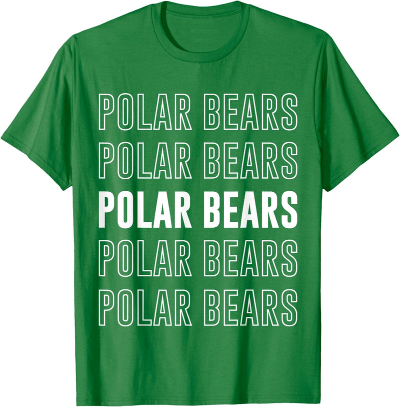 Polar Bears Apparel Polar Bears T-Shirt - Kelly Green