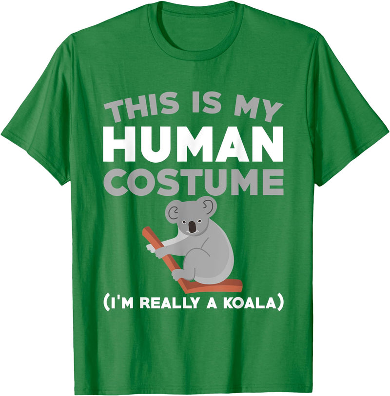 Koala Bear Lover Design Australia Wildlife Funny Koala Costume Love Koalas T-Shirt - Kelly Green