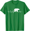 bear heartbeat t shirt Bear Heartbeat T-Shirt T-Shirt - Kelly Green