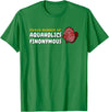 Aquarium Designs - Cichlids Tropical Discus Fish Proud Member of Aquaholics Discus Fish Lover Aquarist T-Shirt - Kelly Green