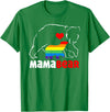 Funny Bear Family Gay LGBT Pride Rainbow Flag TLT Mama Bear Proud Mom Rainbow Flag LGBT Pride Mother's Day T-Shirt - Kelly Green