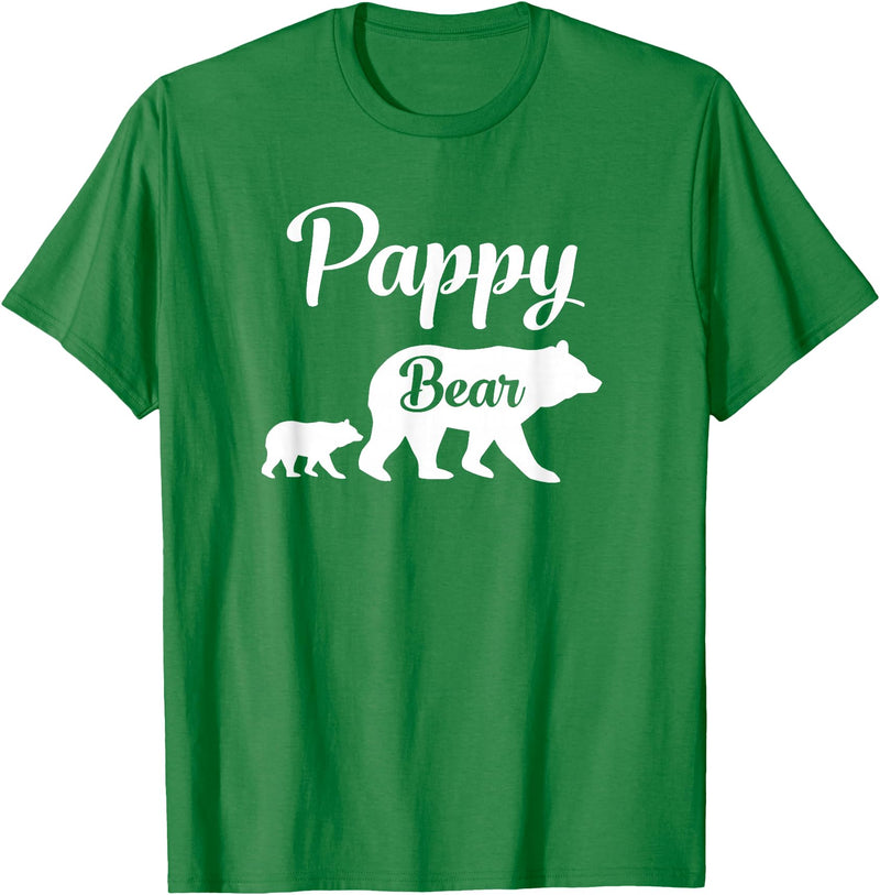 Pappy Gifts Pappy Bear Funny Gift T-Shirt - Kelly Green