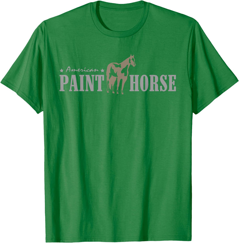 American Paint Horse Shirts American Paint Horse Shirt - Western Riding Horse Breed T-Shirt - Kelly Green