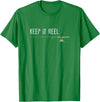 Triple G Mavs Funny Fishing Shirt, Keep it Reel Fish T-Shirt - Kelly Green