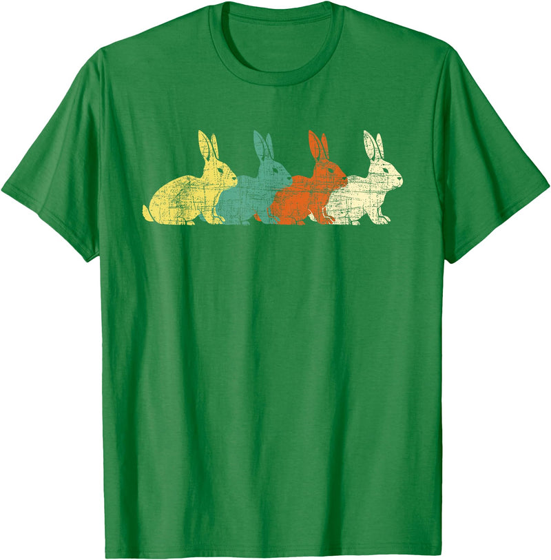 Retro Rabbit - Zookeeper Bunny Owner Veterinarian Small T-Shirt in Kelly Green