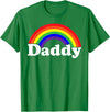 Gay Pride Parade Event Frestival Shirt Co Mens Damn Daddy Gay Pride Parade Daddy Masc Man LGBTQ Dad T-Shirt - Kelly Green