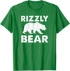 Rizz Meaning Tees Rizzly Bear T-Shirt - Kelly Green