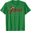 Buffalo Plaid Matching Christmas Pajamas Gifts Funny Matching Family Buffalo Plaid Mimi Christmas Pajama T-Shirt - Kelly