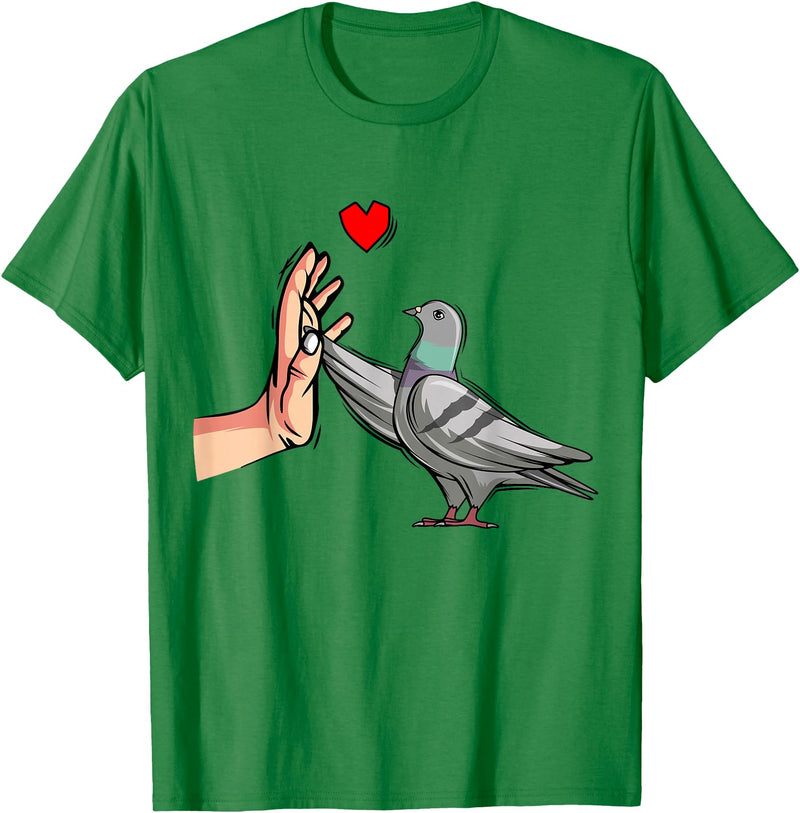 Funny Pigeon Lover Apparel & Gift Designs Pigeon Lover Men Women Kids T-Shirt - Kelly Green