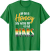 Bear Community - Schwule Bären CSD Dip me in Honey - CSD Gay Bears T-Shirt - Kelly Green