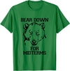Bee Kind Tees Funny College Tests - Bear Down For Midterms T-Shirt - Kelly Green