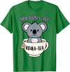 Cute Shirts and Merch My Puns Are Koala Tea Funny Cute Koala Bear Animal Pun T-Shirt - Kelly Green