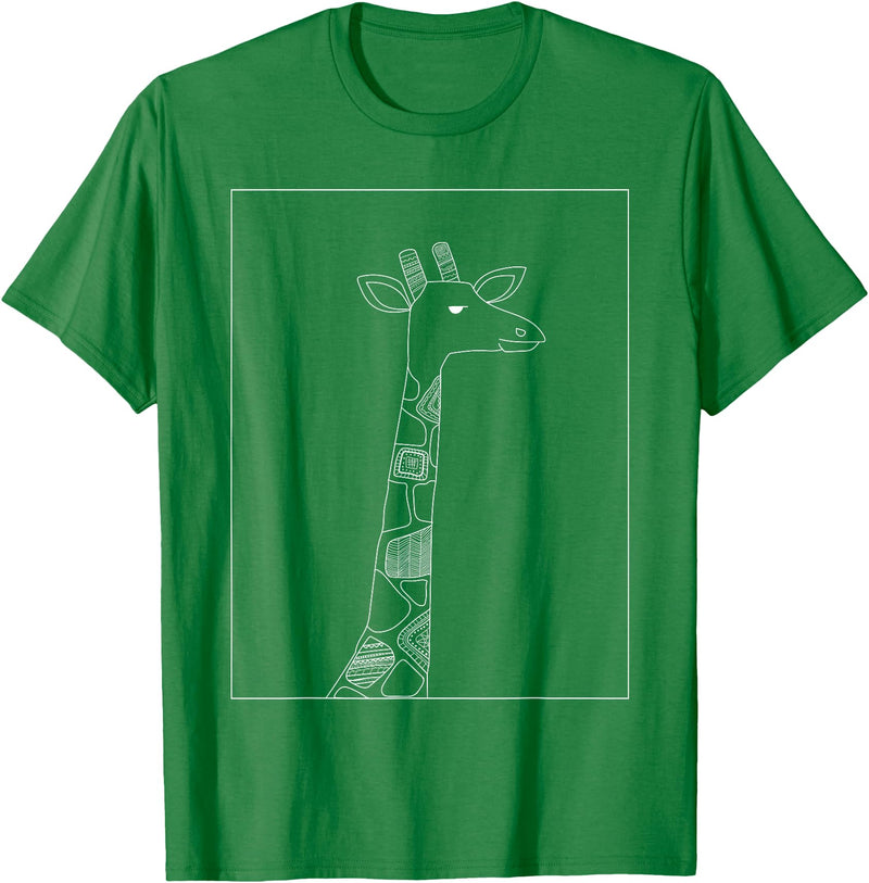 Sarcastic Giraffe Shirts Co20 Giraffe Lover Gifts For Womens Giraffe Graphic Tees For Mens T-Shirt - Kelly Green