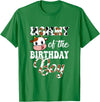 Love Family Matching Mommy of The Birthday Boy Cow Farm 1St Birthday Boy T-Shirt - Kelly Green