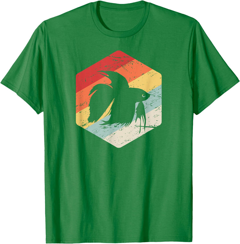 Cool Pet Beta Fish Gift Apparel Retro Vintage Freshwater Aquarium Betta Fish T-Shirt - Kelly Green