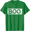 Boo Pocus Halloween Vintage Boo Funny Gift T-Shirt - Kelly Green