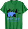 Mama Bear Apraxia Awareness Shirt For Women Men T-Shirt - Kelly Green