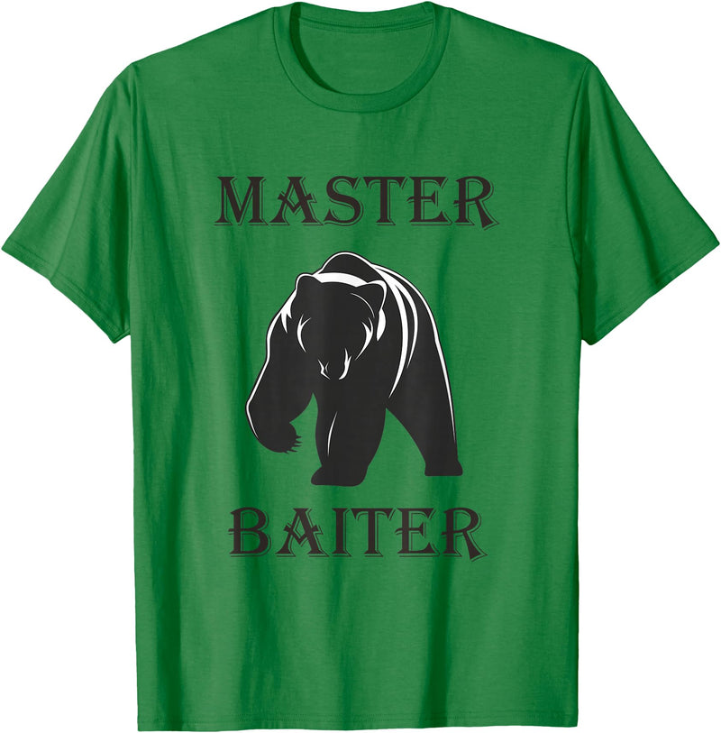 OutdoorMerch Master Bear Baiter Shirt T-Shirt - Kelly Green