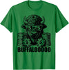 Gambling Gift Casino Gambler Stuff & Accessories Lucky Buffalo Casino Slot Machine BUFFALOOOOO Gambling T-Shirt, Small, Grey