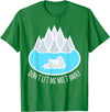Arctic Explorers T-shirts and Gifts Polar Bear TShirt Ice Caps Melting glaciers cute Arctic Tee T-Shirt - Kelly Green
