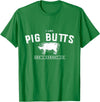 DustyShirt I Like Pig Butts and I Cannot Lie T-Shirt T-Shirt - Kelly Green