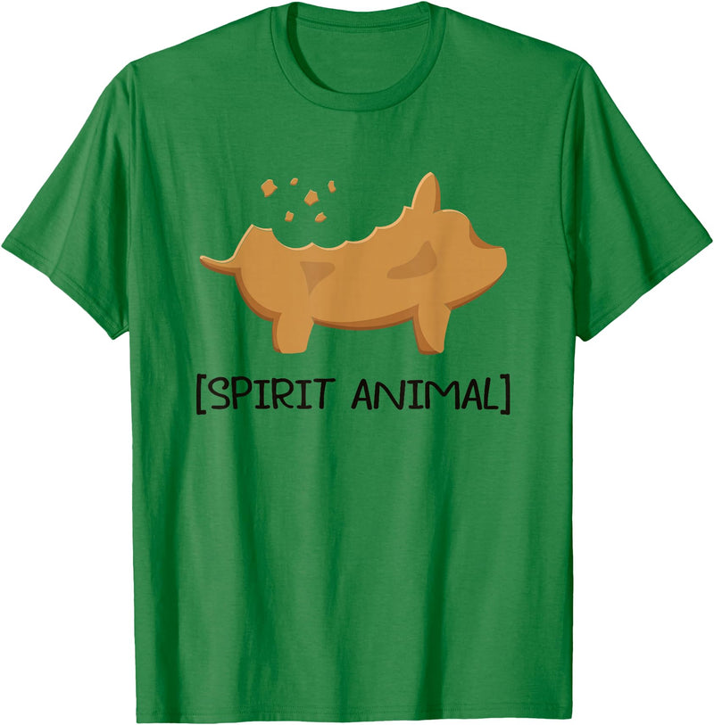 Marranito Gifts Mexican Gingerbread Pigs Marranito T-Shirt - Kelly Green