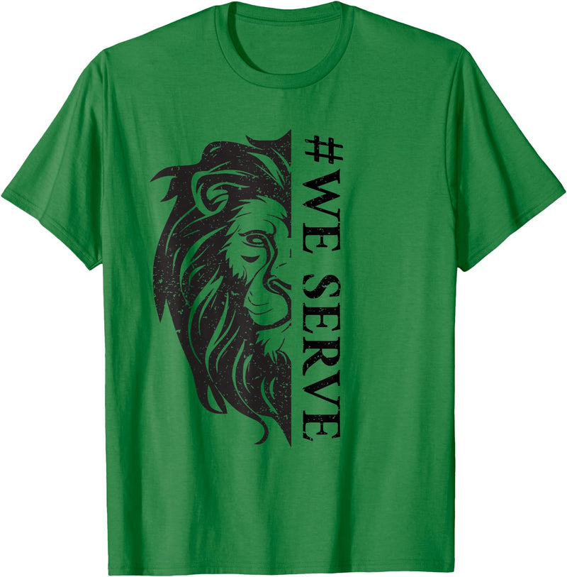 Lions international We Serve Lions outfits We Serve Lions Vintage Lions Club International T-Shirt - Kelly Green