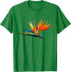 DDD Flowers Bird of Paradise Flower T-Shirt - Kelly Green