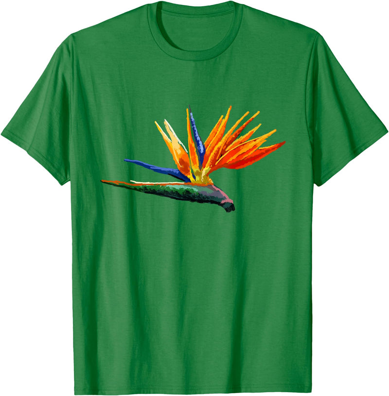 DDD Flowers Bird of Paradise Flower T-Shirt - Kelly Green