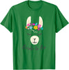 Gym is Bae Llama Bride to Be Wedding Bridal Shower Alpaca T-Shirt - Kelly Green