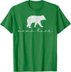 Mama Bear Shirt Cute White T-Shirt - Kelly Green
