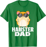 Hamster Dad - Father's Day Animal Whisperer Rodent Lover T-Shirt - Kelly Green