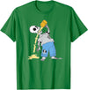 The Simpsons Homer Skeleton Beer Treehouse of Horror T-Shirt - Kelly Green