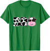 Brother Of The Birthday Girl Cow Family Party Deco Bro of The Birthday Girl Farm Cow Themed Family Matching T-Shirt - Kelly