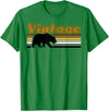 Equal Rights Gay Bear Sânpebe Designs Vintage Gay Bear T-Shirt - Kelly Green