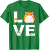Hamster Love Cute Hamsters Shirt Animal Toys Pets Lovers T-Shirt - Kelly Green