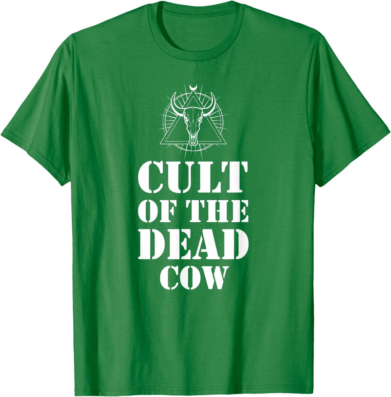 Cult Of The Dead Cow Tee Cult Of The Dead Cow Shirt T-Shirt - Kelly Green