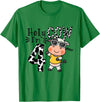 Holy Cow I'm 4 Birthday Boy Tee Gifts Cute 4th Cow Farm Animals Bday Holy Cow I'm 4 Birthday Boy T-Shirt - Kelly Green