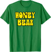 Classic 70's Retro Vintage Hippie Honey Designer Classic 70s Retro Vintage Hippie Honey Bear T-Shirt T-Shirt - Kelly Green
